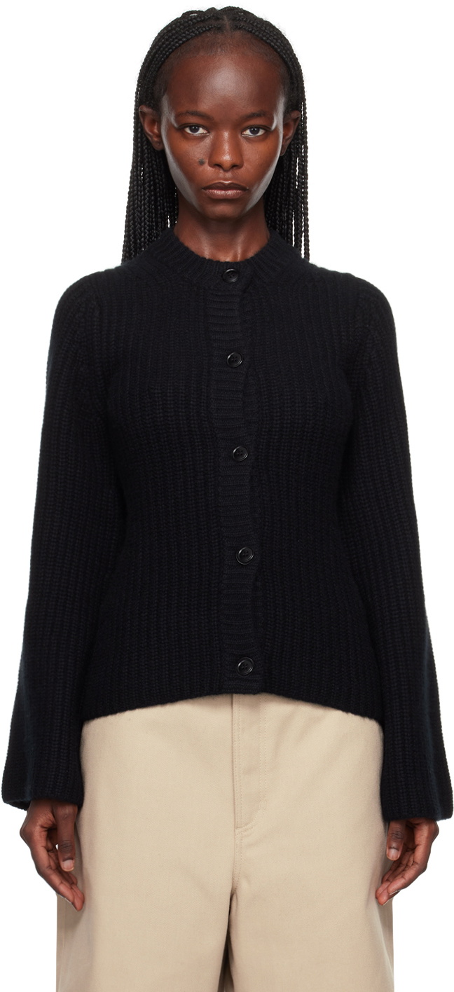 Loulou Studio Black Rasa Cardigan