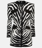 Dolce&Gabbana - Zebra-print brocade jacket