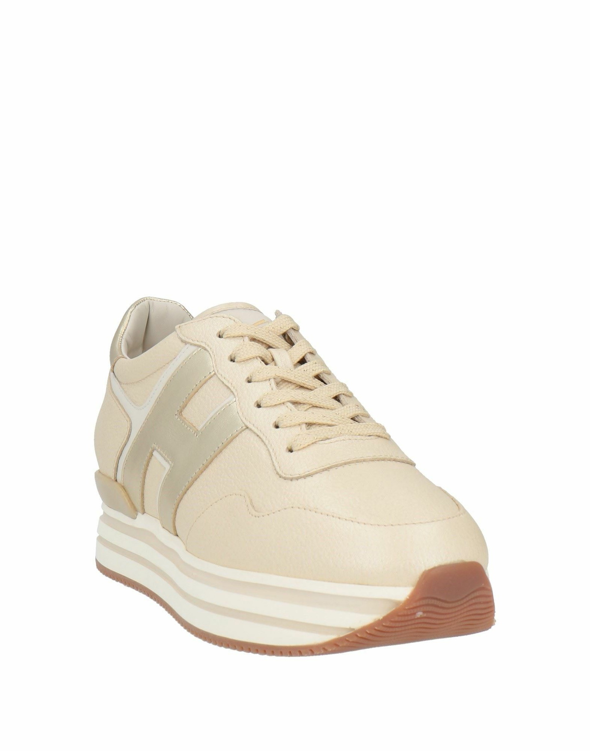 Hogan Womens Sneakers in Gold