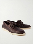 Loro Piana - Leather Loafers - Brown