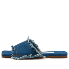 MIISTA Women's Candela Denim Sandals in Blue Denim