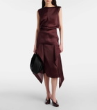 Khaite Toma silk minidress