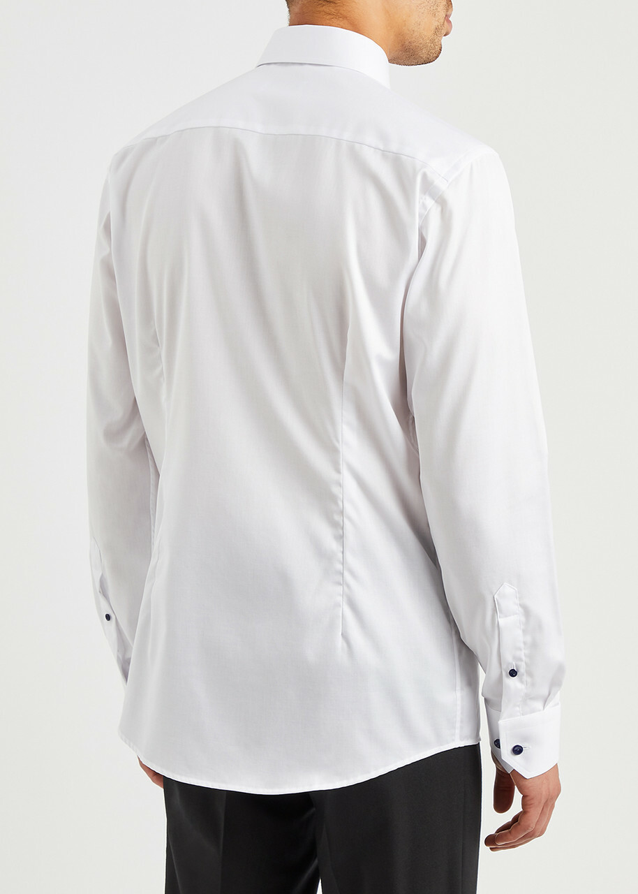 Eton White Cotton-twill Shirt