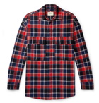 Fear of God - Oversized Checked Cotton-Flannel Shirt - Red