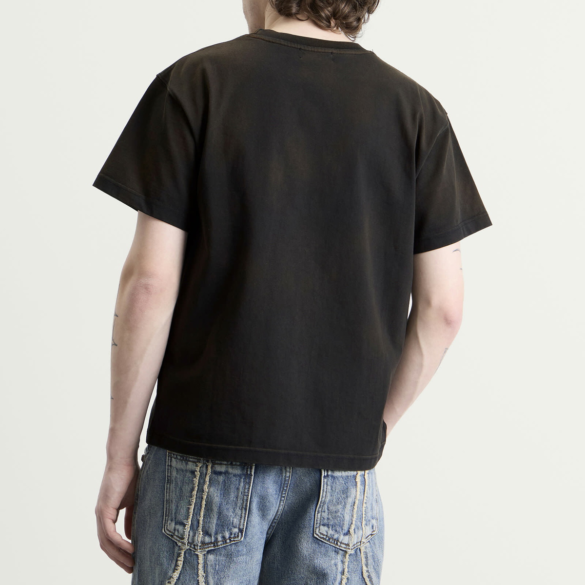 Thug Club Men's Graphic Logo T-Shirt in Black
