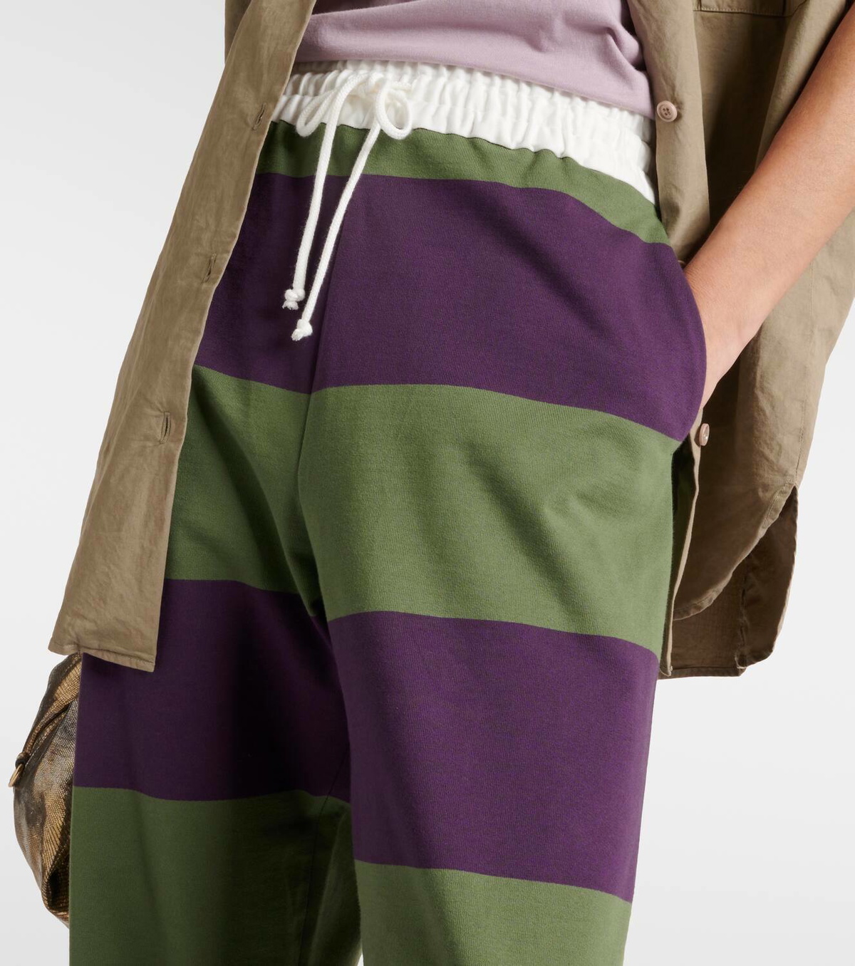 Dries Van Noten Women's Straight Pants Beige main image 1