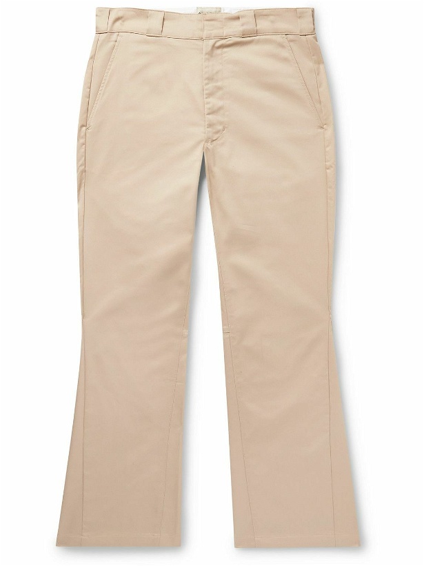Photo: Gallery Dept. - Slim-Fit Flared Cotton-Twill Trousers - Neutrals