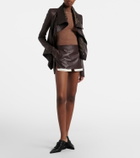 Rick Owens Temple sheer tulle top