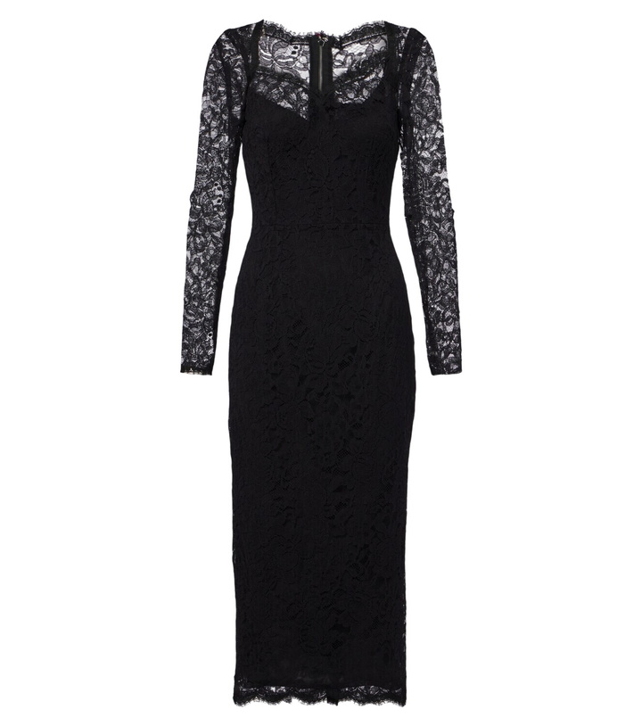 Photo: Dolce&Gabbana Lace midi dress