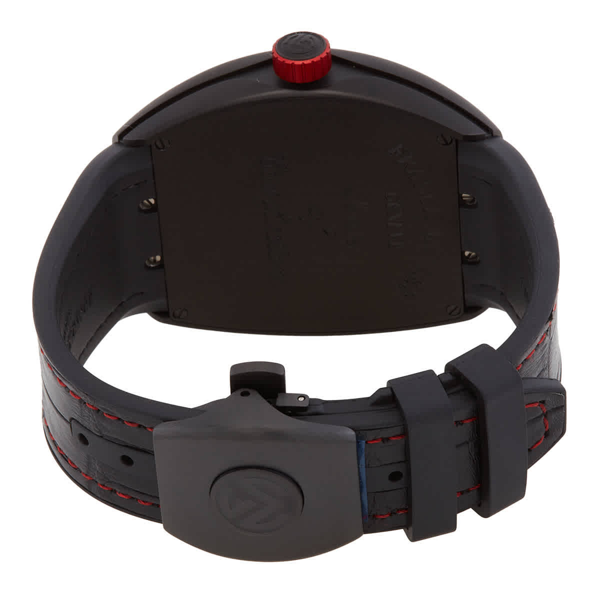 Franck Muller Vanguard Automatic Black Dial Mens Watch 45SCBLKBLKRED-1