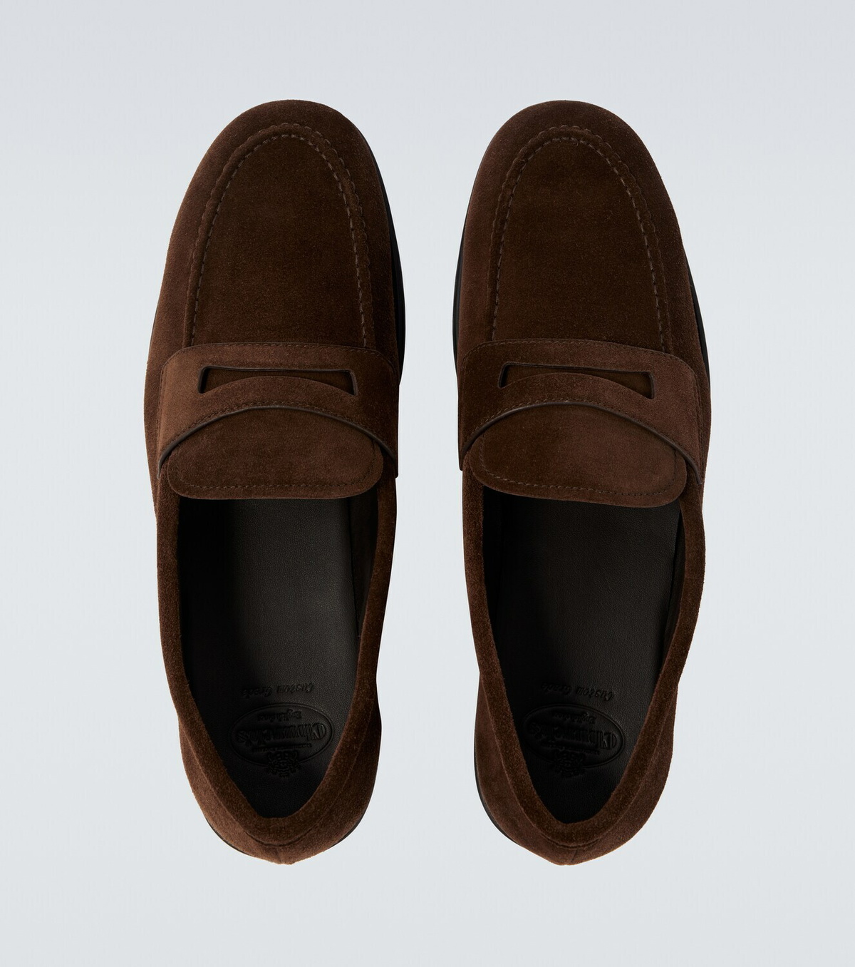 Church's Portsmouth suede penny loafers