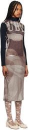 ELLISS SSENSE Exclusive Brown Maxi Dress