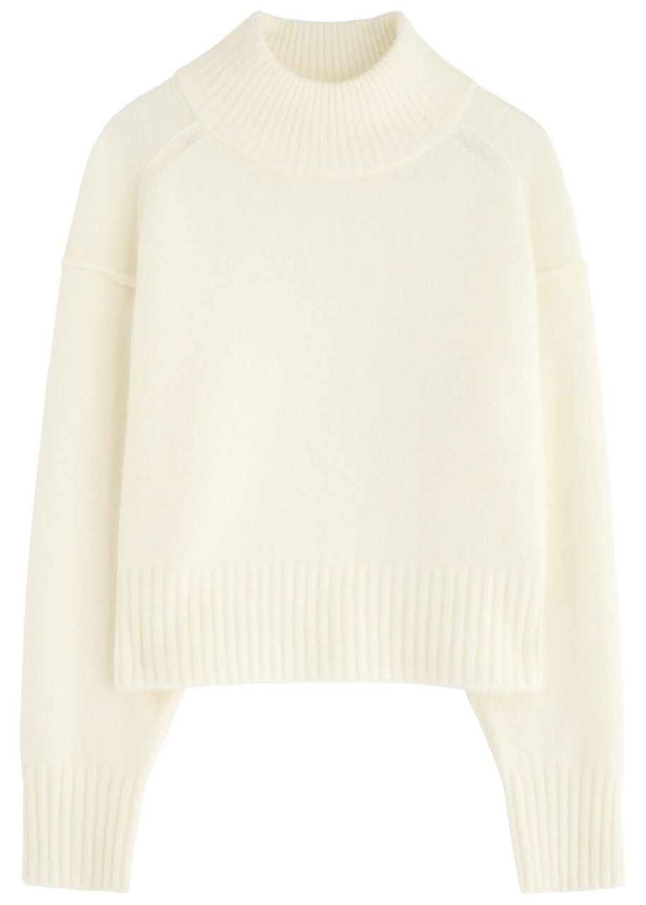 Day Birger ET Mikkelsen Robyn Brushed-knit Jumper Ivory