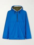 LOEWE - Logo-Embroidered Shell Jacket - Blue