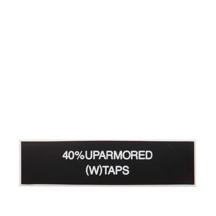 Photo: WTAPS Uparmoured Steel Pin