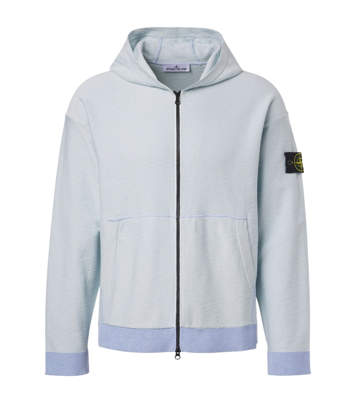 Photo: Stone Island Compass cotton-blend hoodie