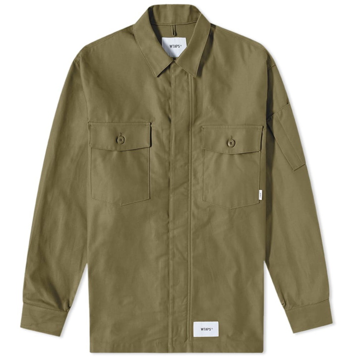 Photo: WTAPS Men's Flyers Over Shirt in Olive Drab