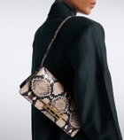 Victoria Beckham Dorian East-West leather clutch