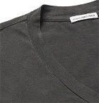 James Perse - Slim-Fit Combed Cotton-Jersey T-Shirt - Men - Charcoal