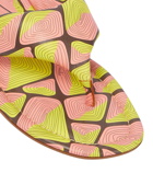 Pucci Printed leather thong sandals