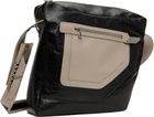 Kiko Kostadinov Black & Beige Deultum Leather Bag