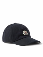 Moncler - Logo-Appliquéd Brushed Cotton-Jersey Baseball Cap