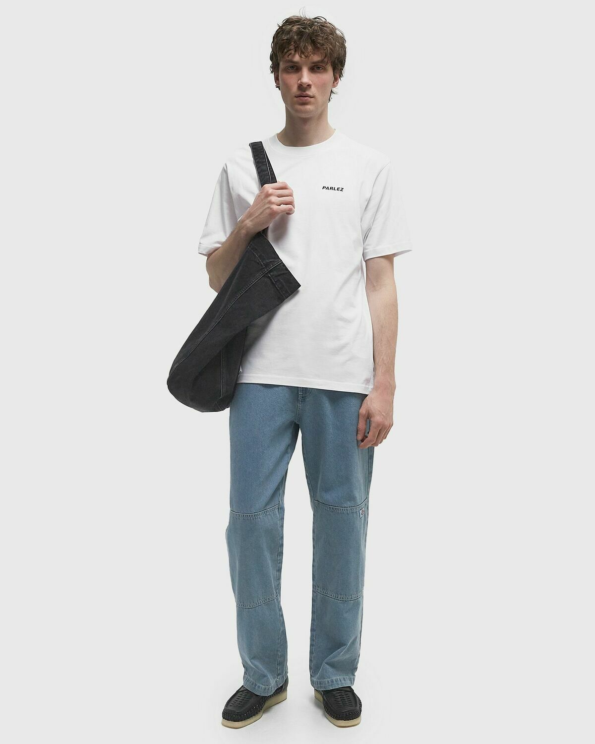 Parlez Cantil Tee White Mens Shortsleefe