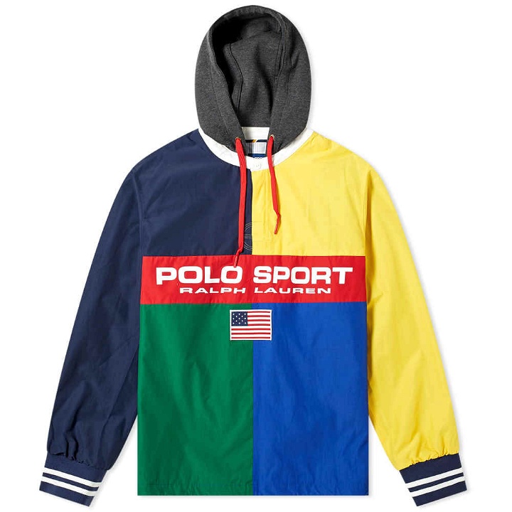 Photo: Polo Ralph Lauren Polo Sport Logo Popover Hooded Jacket