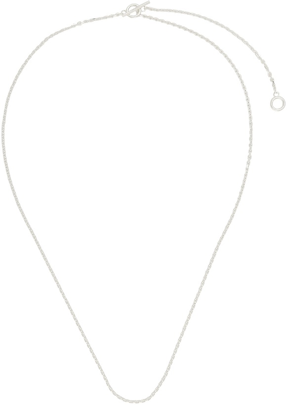 Photo: All Blues Silver String Necklace