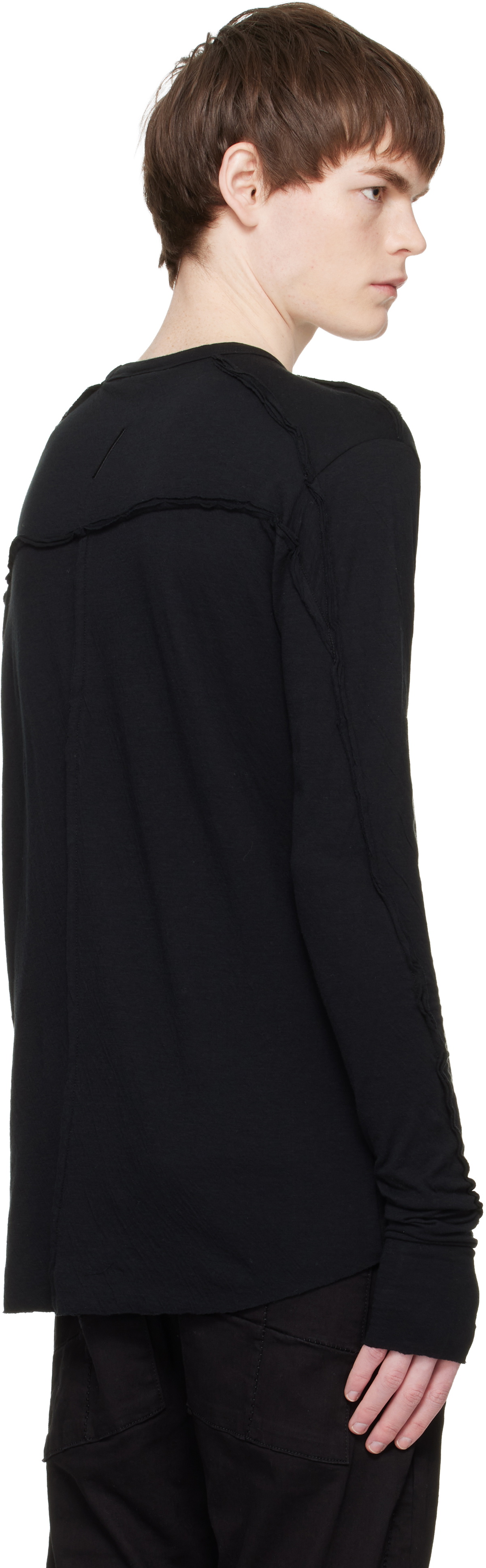 thom/krom Black M TS 922 T-shirt