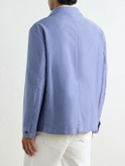 Barena - Cotton-Satin Blouson - Blue