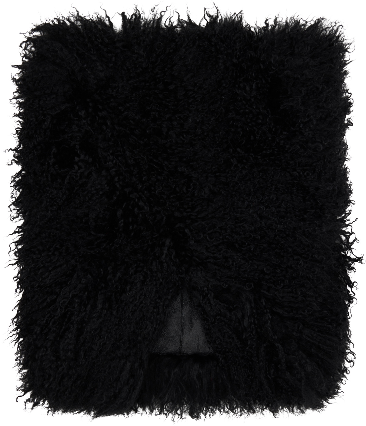 Ann Demeulemeester Black Ragna Shearling Collar