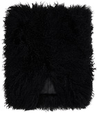 Ann Demeulemeester Black Ragna Shearling Collar
