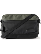 Master-Piece - Slick Canvas and Leather-Trimmed CORDURA Messenger Bag