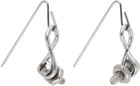 Apartment 1007 Silver #14 Short Earrings