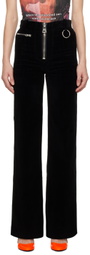 Meryll Rogge Black O-Ring Trousers