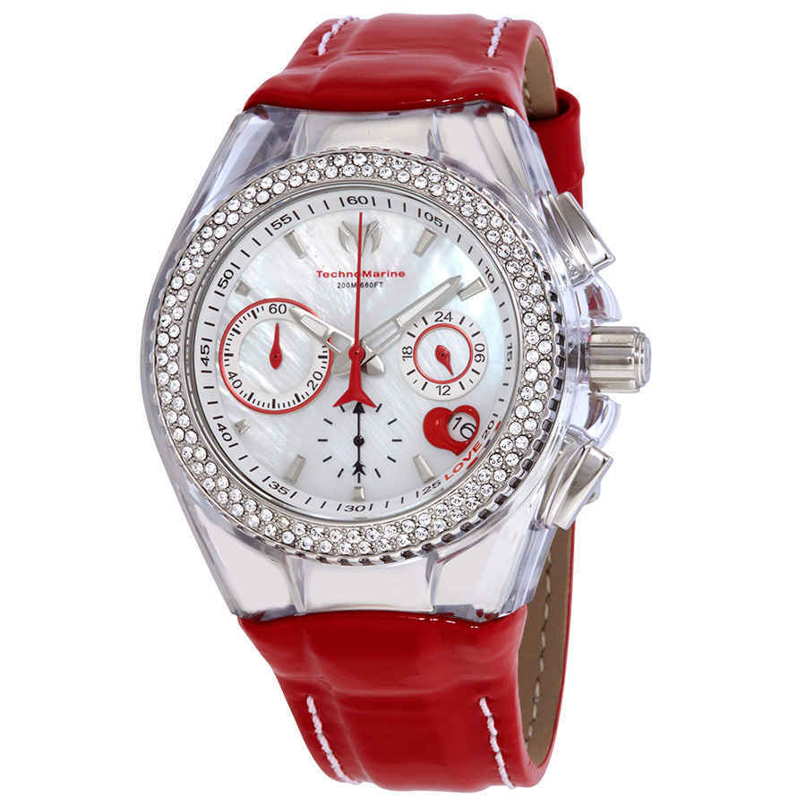 Technomarine Cruise Valentine Chronograph Crystal Mother of  display picture 1