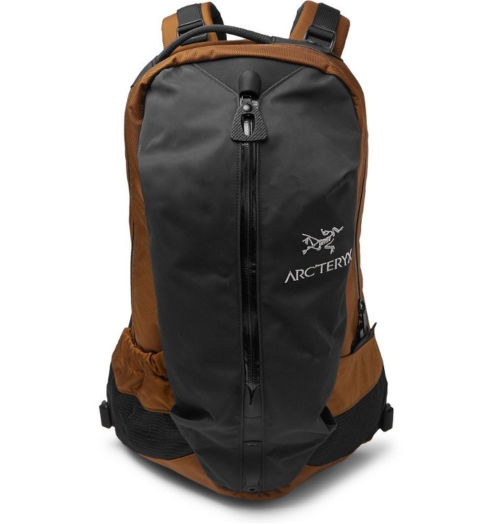 Photo: Arc'teryx - Arro 22 Nylon and Canvas Backpack - Black
