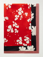 Dries Van Noten - Floral-Print Satin Scarf