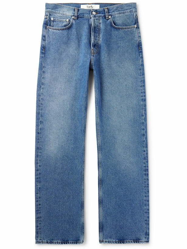 Photo: Séfr - Straight-Leg Jeans - Blue