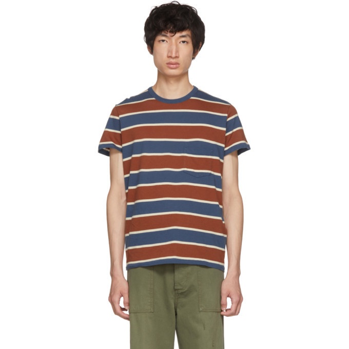 Photo: Levis Vintage Clothing Tricolor Casual Stripe T-Shirt