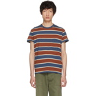Levis Vintage Clothing Tricolor Casual Stripe T-Shirt