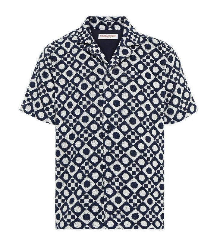 Photo: Orlebar Brown Howell printed cotton terry shirt
