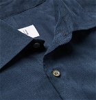 Dunhill - Cotton-Corduroy Shirt - Men - Storm blue