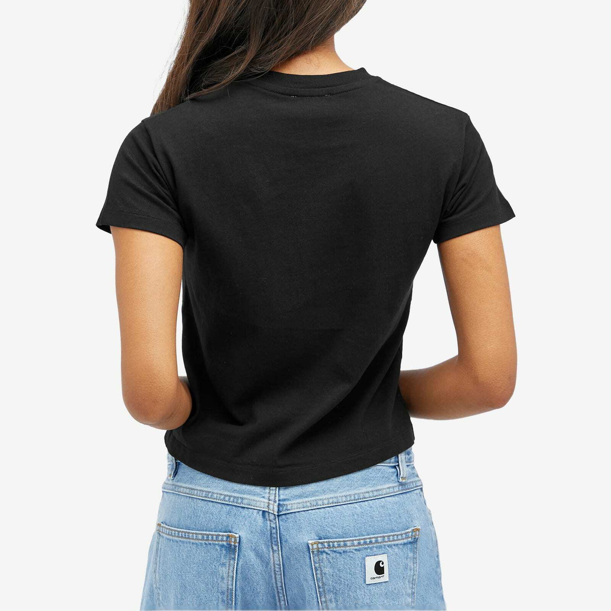 Aries Women's Baby Fit Perfume T-Shirt in Black 