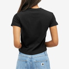 Aries Women's Baby Fit Perfume T-Shirt in Black 