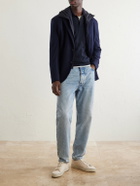 SEASE - Lasca Virgin-Wool Polo Shirt - Blue