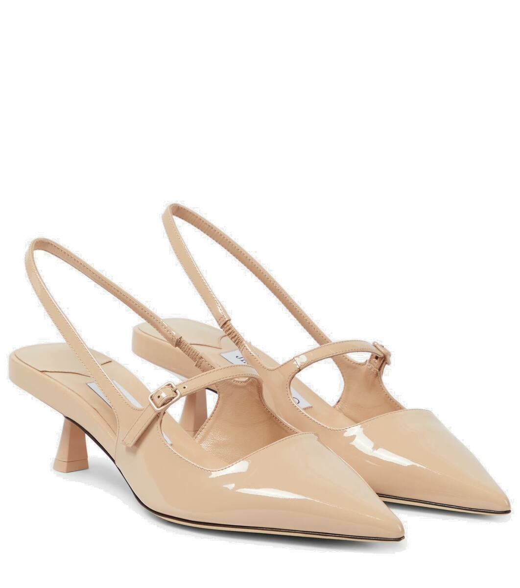 Jimmy Choo Didi 45 patent leather slingback pumps Jimmy Choo