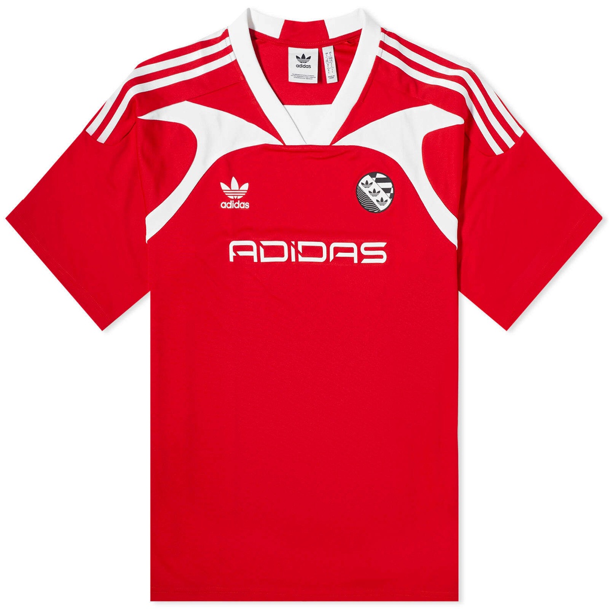 Photo: Adidas Retro Jersey in Better Scarlet