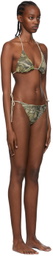 Serapis Khaki Let The Sea Resound And All That Is In It: Part 2 (Hippocampus) Bikini